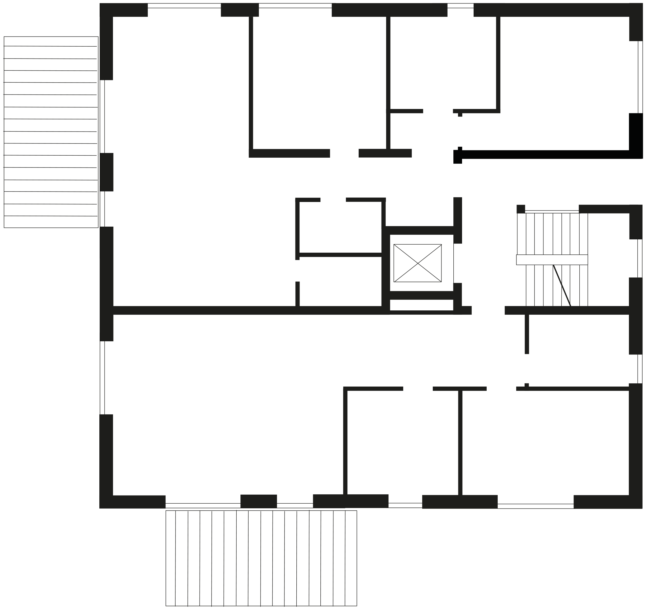 Campushaus - 4-geschossig Grundriss